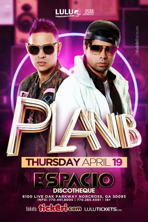 Event - Plan B en Concierto! - Norcross, Georgia - April 19, 2018 | concert tickets
