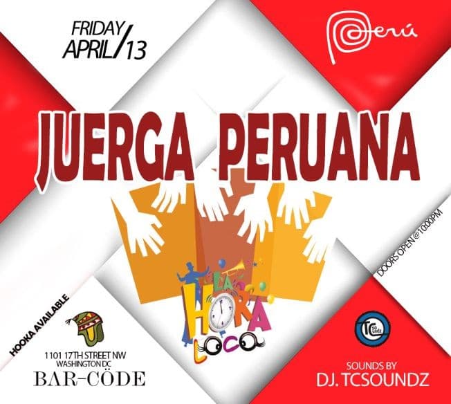 Event - Juerga Peruana en Washington DC - Washington, District Of Columbia - April 13, 2018 | concert tickets