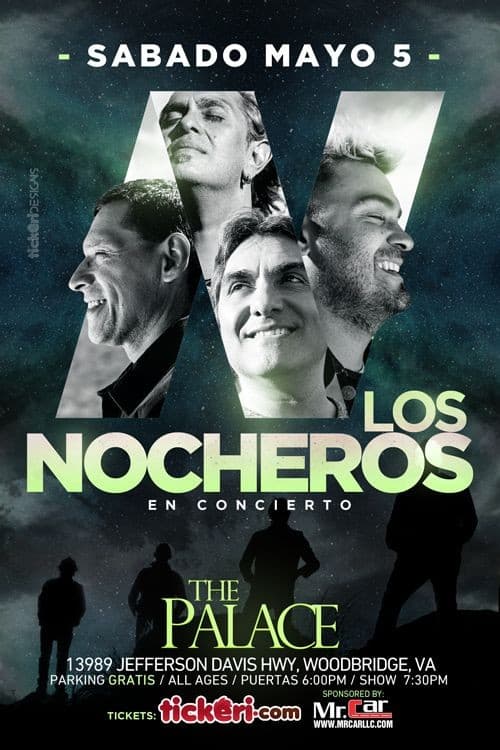 Event - Los Nocheros en DMV - Woodbridge, Virginia - May 5, 2018 | concert tickets