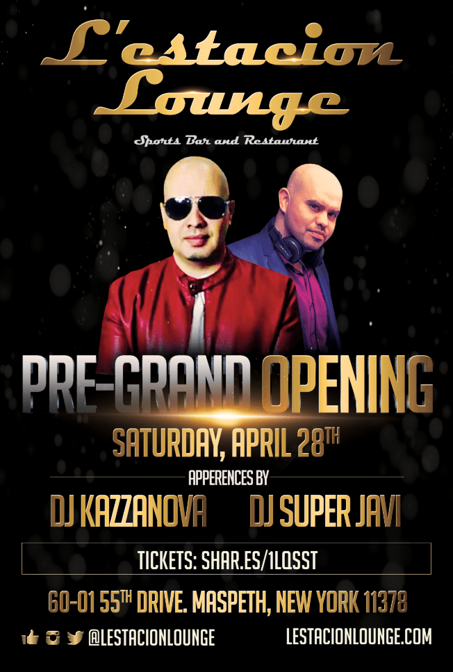 Event - Latin Night with DJ Kazzanova and Super Javi DJ. - maspeth, New York - April 28, 2018 | concert tickets