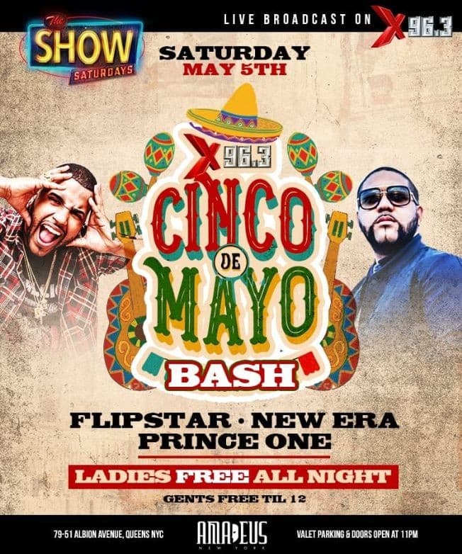 Event - Cinco De Mayo Bash At Amadeus Nightclub - Queens, New York - May 5, 2018 | concert tickets