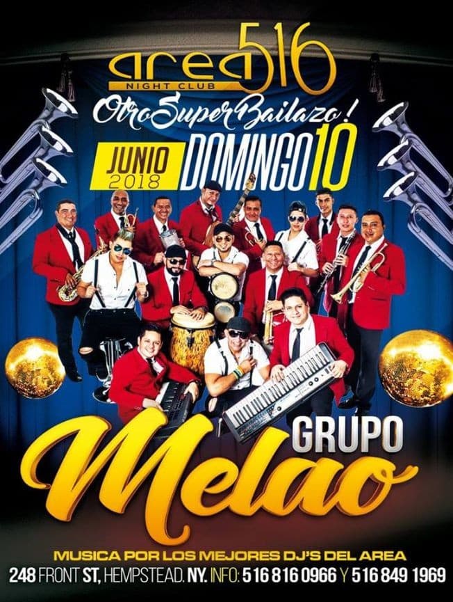Event - Grupo Melao - Hempstead, New York - 10 de junio de 2018 | concert tickets