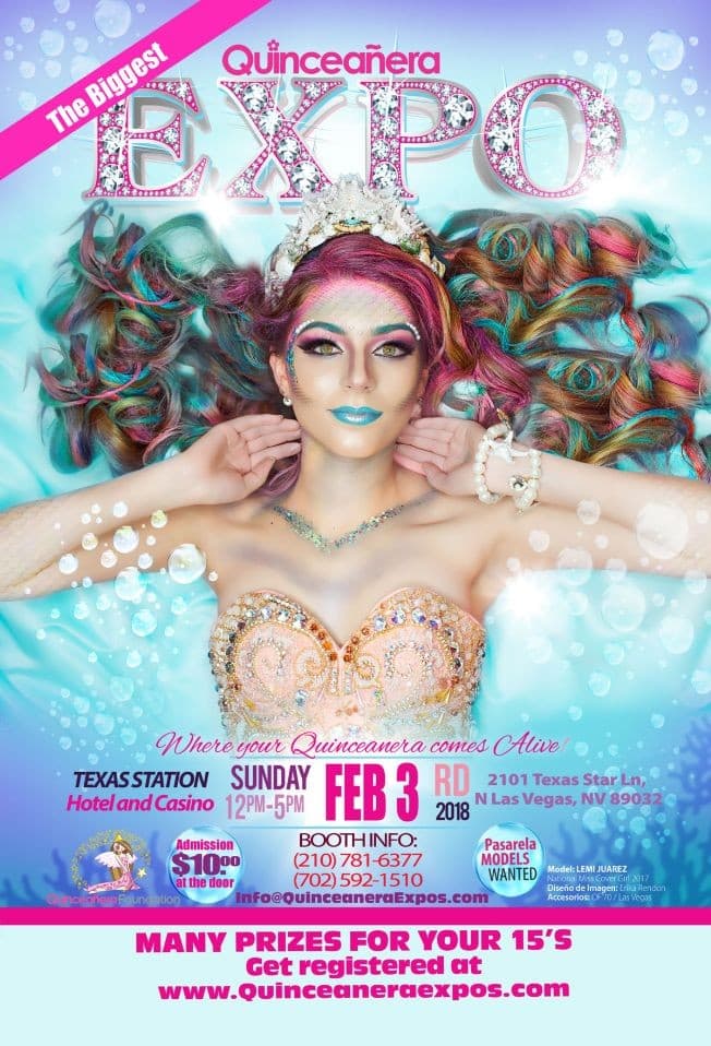 Event - 2019 Las Vegas Quinceanera Expo February 3rd, 2019 At the Texas Station Casino From 12 to 5 pm - North Las Vegas, Nevada - February 3, 2019 | concert tickets