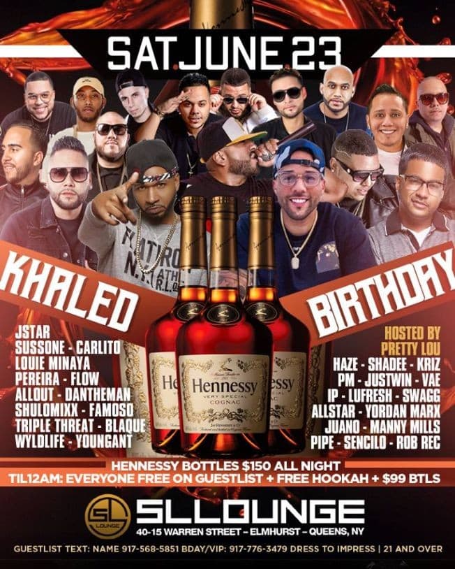 Event - Hennessy Party At SL Lounge - Queens, New York - June 23, 2018 | concert tickets