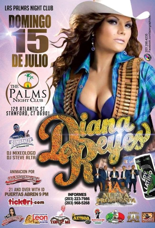 Event - DIANA REYES EN CT - Stamford, Connecticut - July 15, 2018 | concert tickets