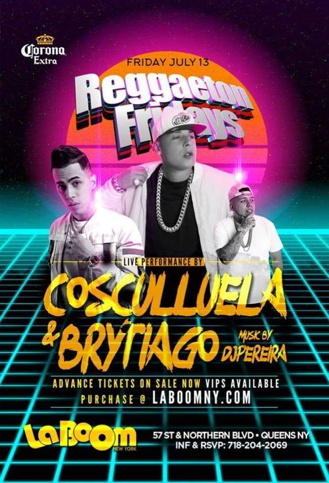 Event - Cosculluela y Brytiago - Woodside, New York - July 13, 2018 | concert tickets
