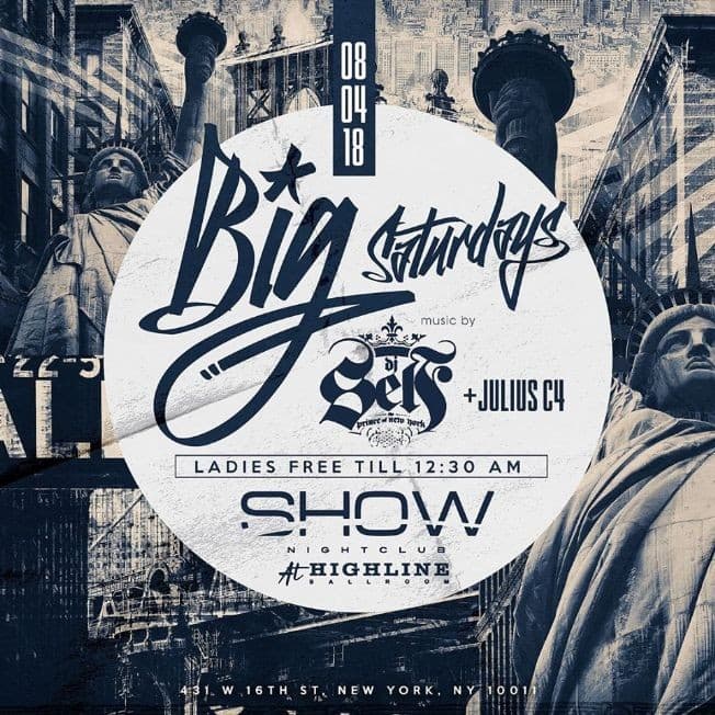 Event - Show Saturdays At Highline Ballroom - New York, New York - August 4, 2018 | concert tickets