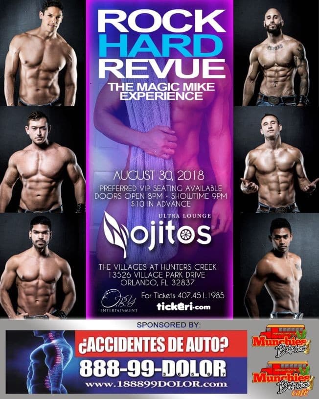 Event - Rock Hard Revue The Magic Mike Experience in Orlando,FL - Orlando, Florida - August 30, 2018 | concert tickets
