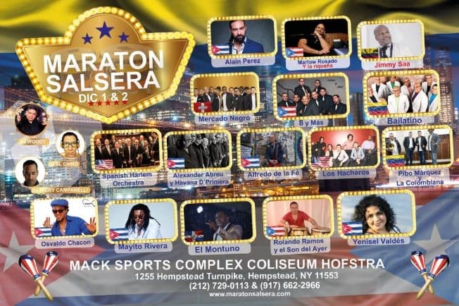 Event - Maraton Salsera- CANCELED - Hempstead, New York - December 1, 2018 | concert tickets