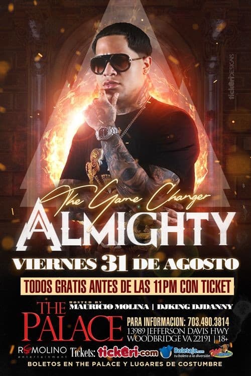 Event - Almighty en Woodbridge,VA NEW DATE CONFIRMED - Woodbridge, Virginia - August 31, 2018 | concert tickets
