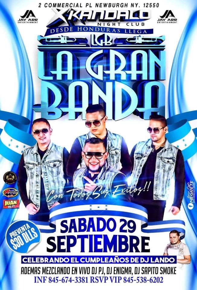 Event - La Gran Banda En Newburgh,NY - Newburgh, New York - September 29, 2018 | concert tickets