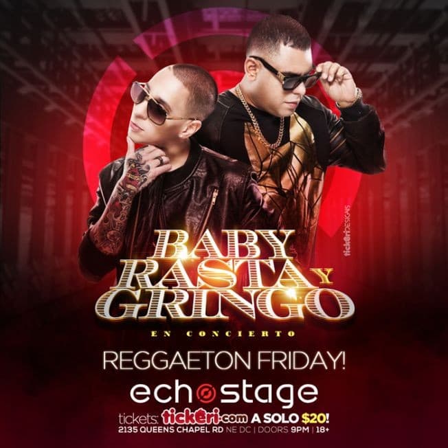 Event - Baby Rasta & Gringo - Washington, District Of Columbia - 7 de septiembre de 2018 | concert tickets