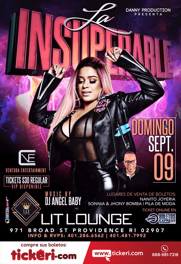 Event - La Insuperable En Providence,RI - Providence, Rhode Island - September 9, 2018 | concert tickets