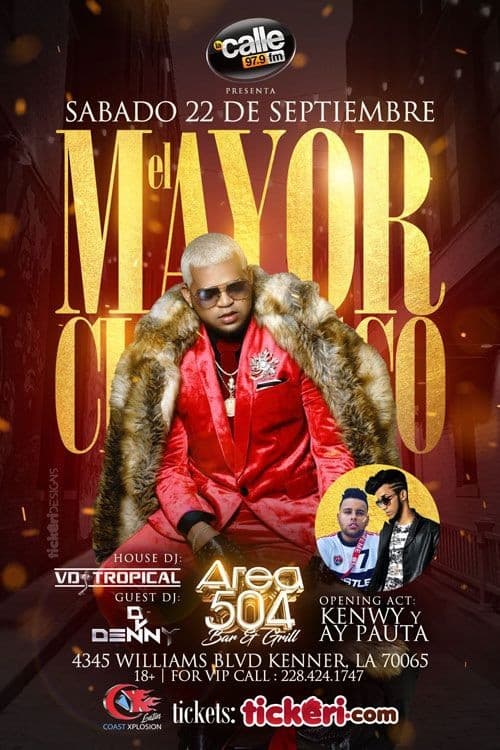 Event - El Mayor Clasico en Kenner,LA - Kenner, Louisiana - September 22, 2018 | concert tickets