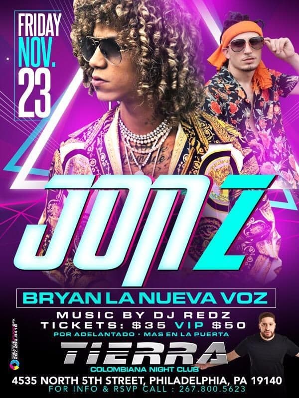 Event - (Jon Z) en vivo! - North Bergen, New Jersey - November 23, 2018 | concert tickets