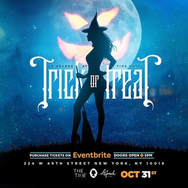 Event - Trick Or Threat Halloween Party At Le Grande Lounge Time Hotel - New York, New York - October 31, 2018 | concert tickets