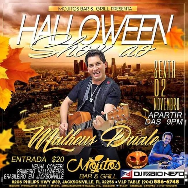 Event - Halloween Show Ao con Matthew Duate en Jacksonville,FL - Jacksonville, Florida - November 2, 2018 | concert tickets