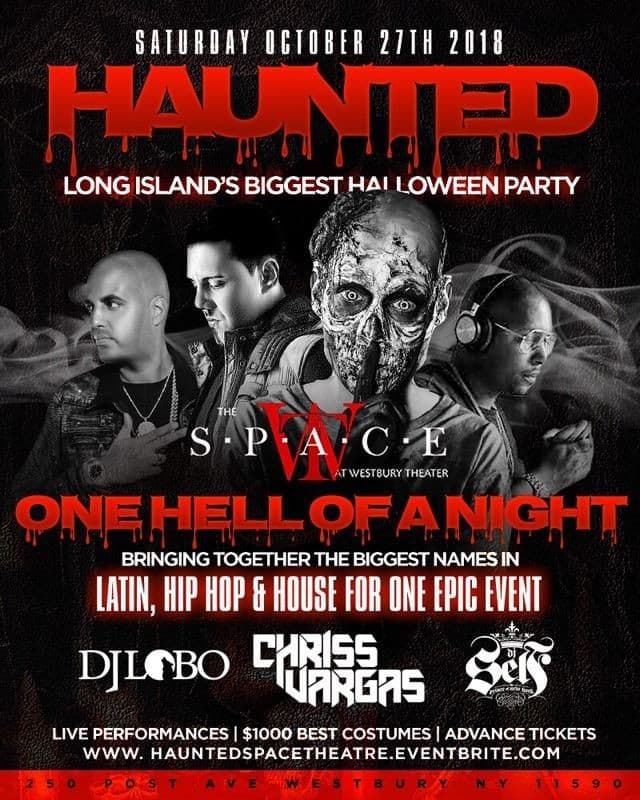 Event - Haunted Space Theatre At The Space Westbury Theater - Westbury, New York - October 27, 2018 | concert tickets