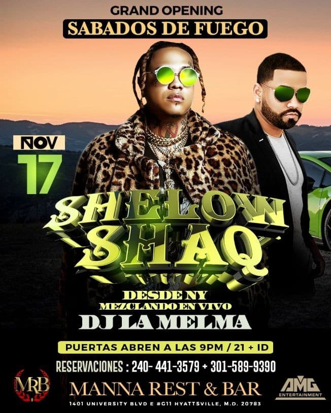 Event - Shelow Shaq - Hyattsville, Maryland - 17 de noviembre de 2018 | concert tickets
