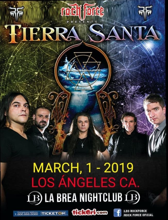 Event - Tierra Santa en Los Angeles,CA - Los Angeles, California - March 1, 2019 | concert tickets