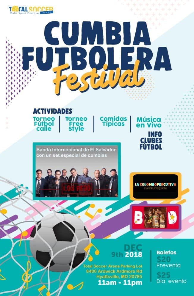 Event - Festival Fiesta Futbolera - Landover, Maryland - December 9, 2018 | concert tickets