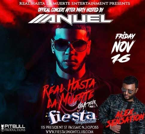 Event - OFFICIAL AFTER PARTY HOSTED BY: ANUEL AA & ALEX SENSATION - Passaic, New Jersey - November 16, 2018 | concert tickets