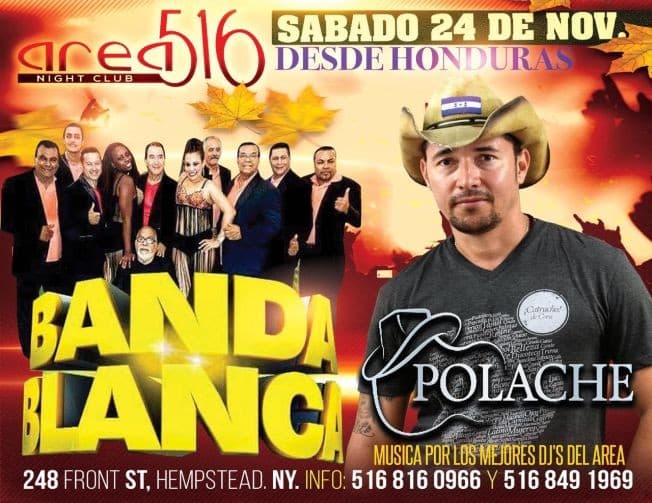 Event - Banda Blanca & Polache en Hempstead,NY - Hempstead, New York - 24 de noviembre de 2018 | concert tickets