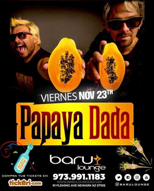 Event - PAPAYA DADA CELEBRANDO QUITO - Newark, New Jersey - 23 de noviembre de 2018 | concert tickets