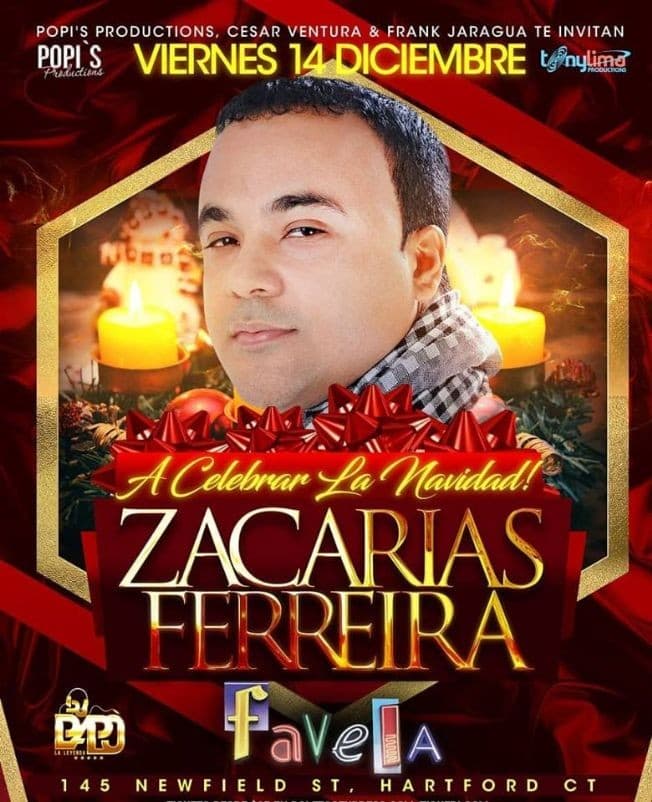 Event - Zacarias Ferreira en Hartfort, CT 2018 - Hartford, Connecticut - December 14, 2018 | concert tickets