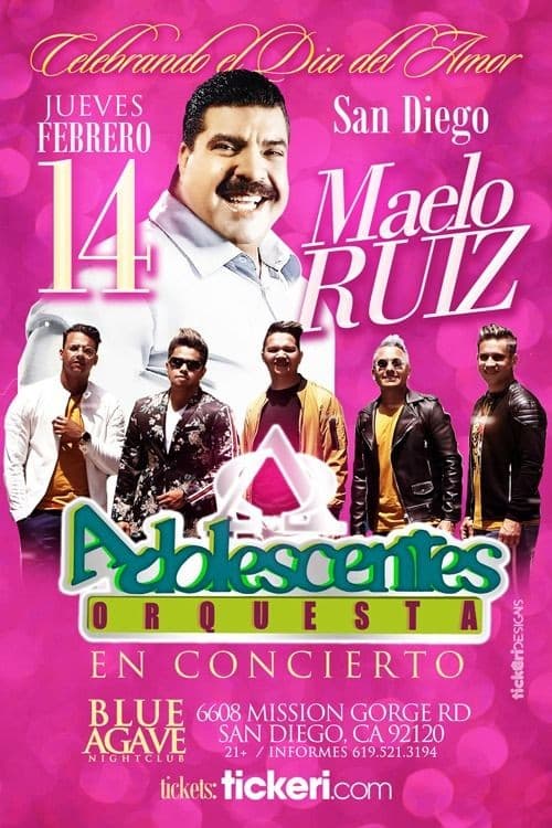 Event - MAELO RUIZ Y ORQUESTA ADOLESCENTES EN SAN DIEGO - San Diego, California - February 14, 2019 | concert tickets