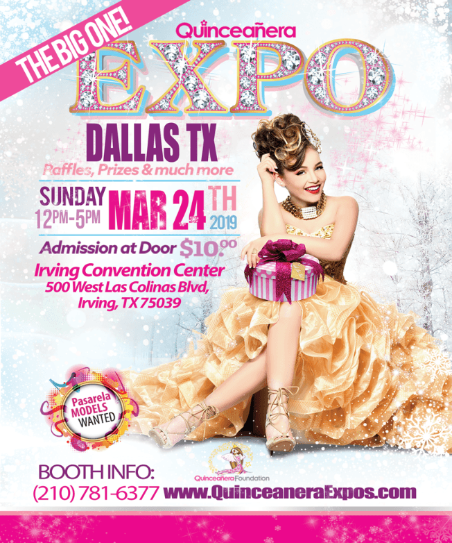 Event - Dallas Quinceanera Expo March 24th, 2019 at the Irving Convention Center - Irving, Texas - March 24, 2019 | concert tickets