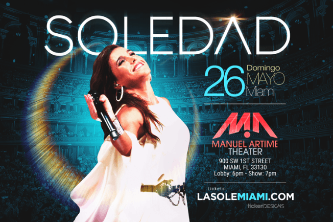 Event - Soledad en Miami - Miami, Florida - May 26, 2019 | concert tickets