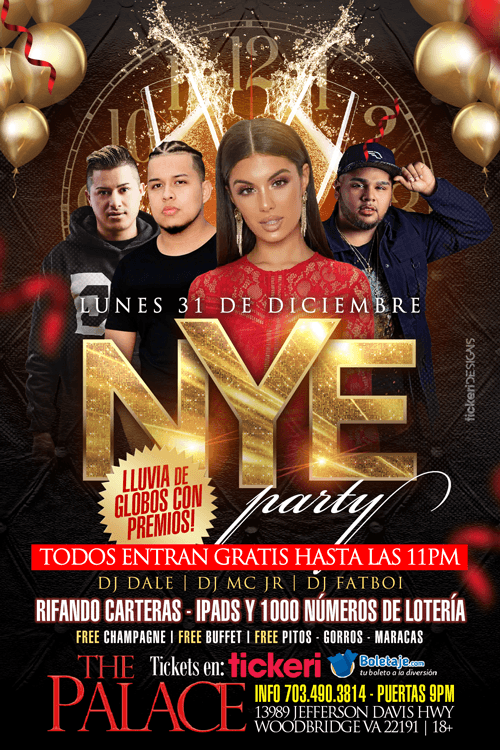 Event - New Years Eve Party in VA - Woodbridge, Virginia - December 31, 2018 | concert tickets
