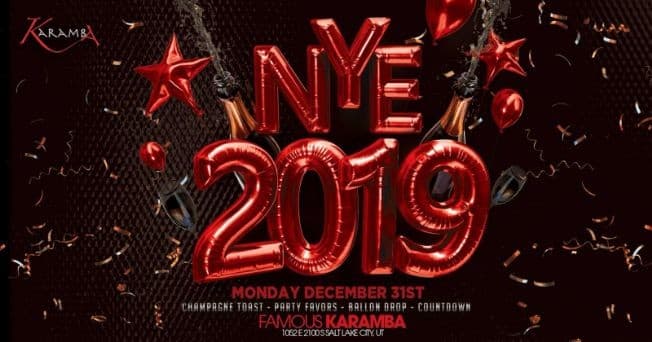 Event - NYE 2019 en Salt Lake City,UT - Salt Lake City, Utah - December 31, 2018 | concert tickets