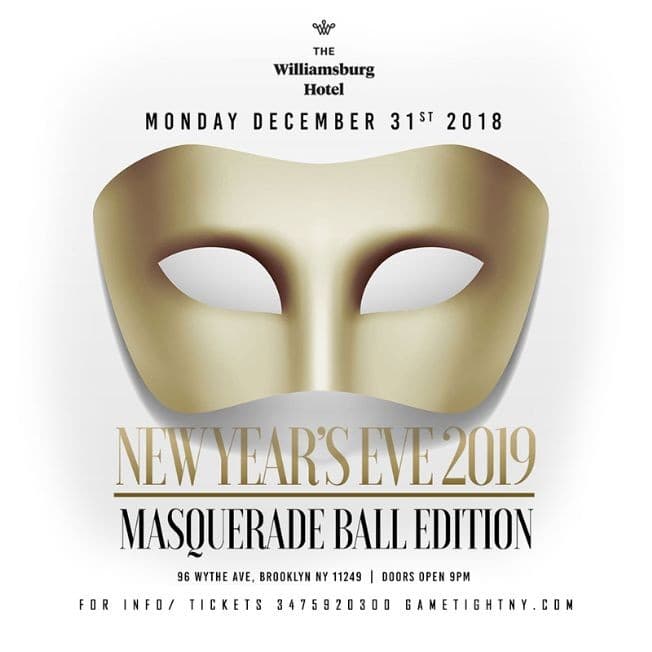 Event - The Williamsburg Hotel New Years Eve 2019 - Brooklyn, New York - 31 de diciembre de 2018 | concert tickets