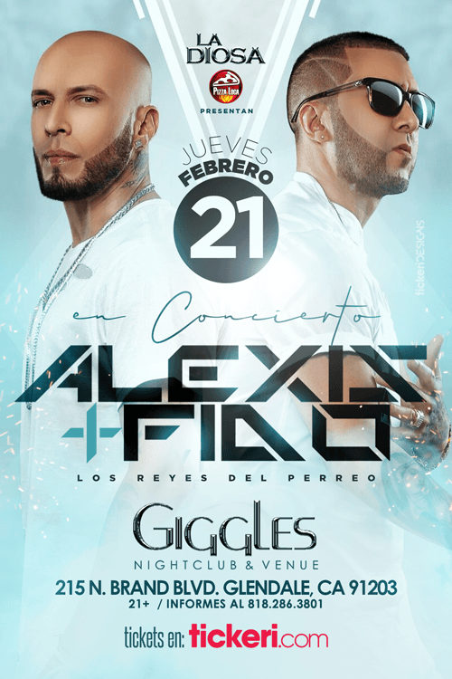 Event - ALEXIS Y FIDO EN LOS ANGELES - Glendale, California - February 21, 2019 | concert tickets