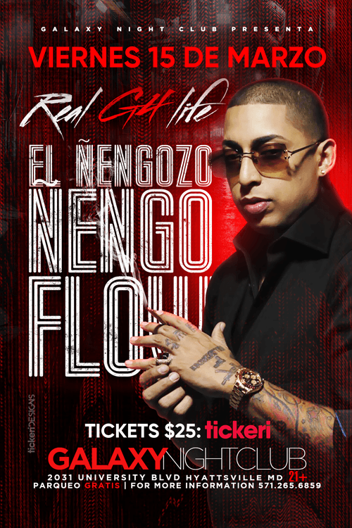 Event - ÑENGO FLOW EN CONCIERTO EN HYATTSVILLE,MD - Hyattsville, Maryland - March 15, 2019 | concert tickets