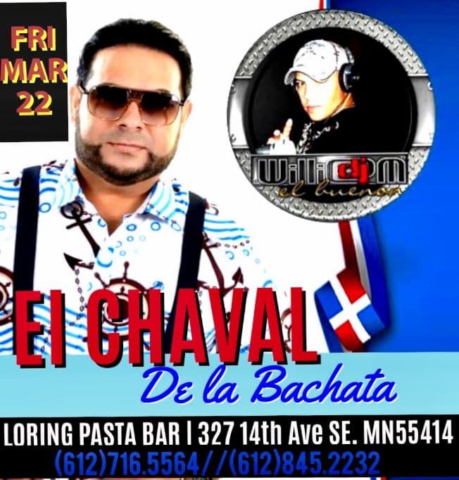 Event - El Chaval de la Bachata ft DjWilliam - Minneapolis, Minnesota - March 22, 2019 | concert tickets