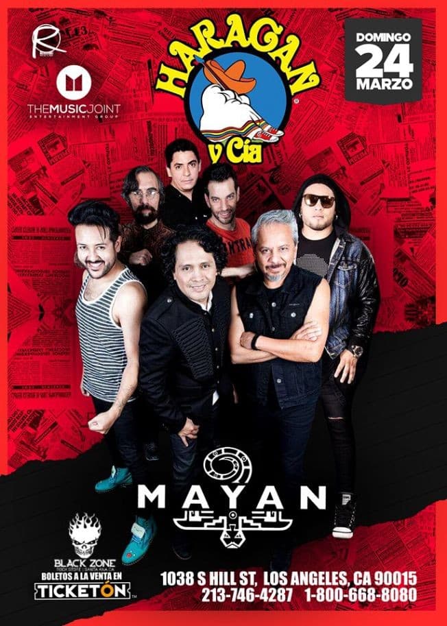Event - Haragan y Cia en Los Angeles - Los Angeles, California - March 24, 2019 | concert tickets