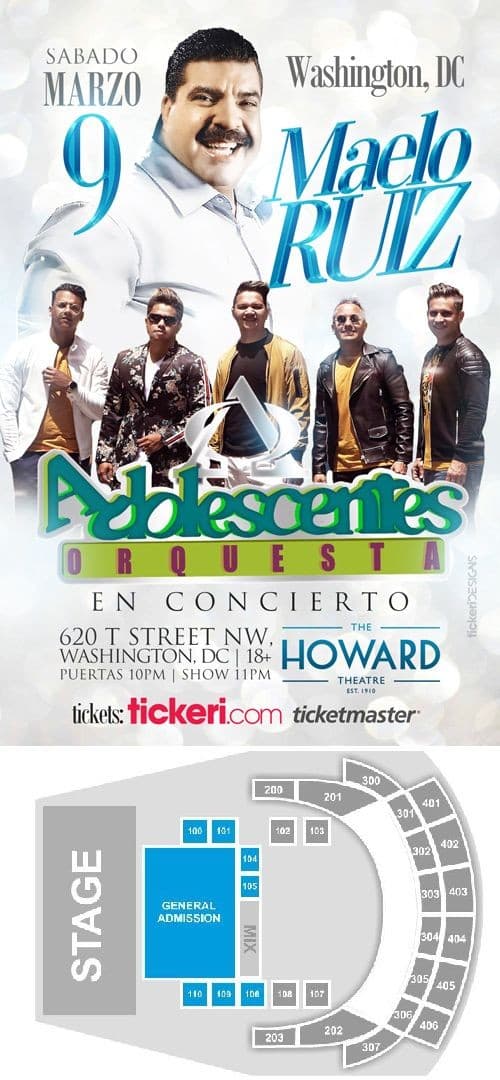 Event - MAELO RUIZ Y ORQUESTA ADOLESCENTES EN WASHINGTON DC - Washington, District Of Columbia - 9 de marzo de 2019 | concert tickets