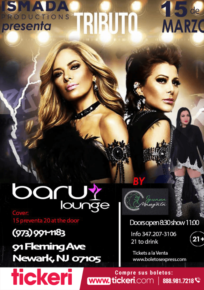 Event - Gloria Trevi y Alejandra Guzman El Tributo en Newark NJ - Newark, New Jersey - March 15, 2019 | concert tickets