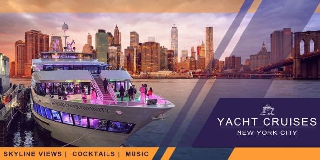 Event - BOAT PARTY CRUISE  AROUND NEW YORK CITY  | Great views cocktails & music - New York, New York - 16 de marzo de 2019 | concert tickets