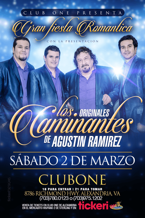 Event - Los Caminantes en Alexandria VA - Alexandria, Virginia - March 2, 2019 | concert tickets