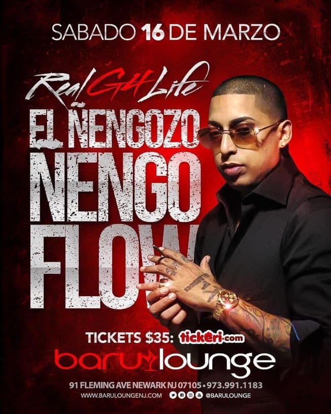 Event - Ñengo Flow Concert Real G4 Life - Newark, New Jersey - 16 de marzo de 2019 | concert tickets