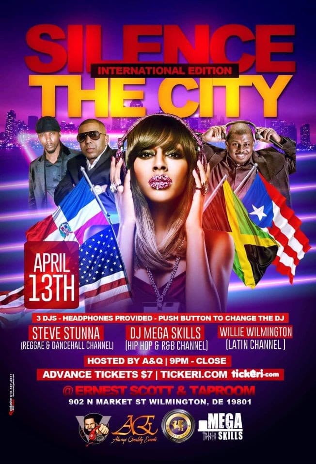 Event - SILENCE THE CITY - Wilmington, Delaware - April 13, 2019 | concert tickets