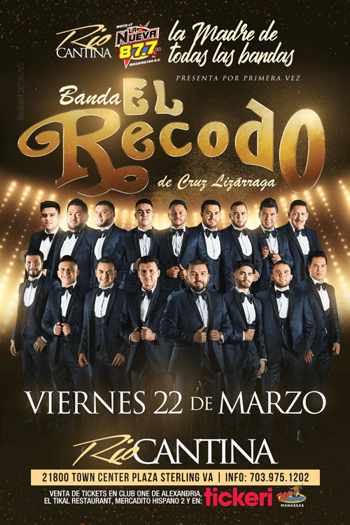 Event - Banda el Recodo - Sterling, Virginia - March 22, 2019 | concert tickets