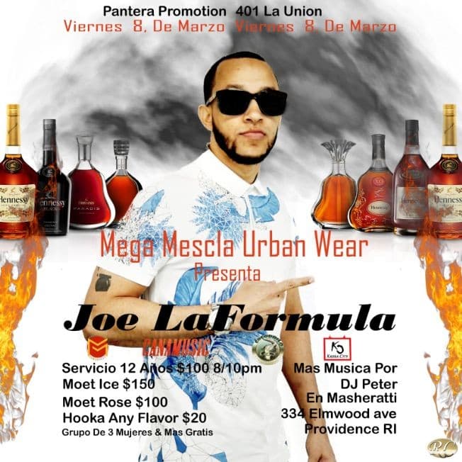 Event - Joe LaFormula - Providence, Rhode Island - March 8, 2019 | concert tickets
