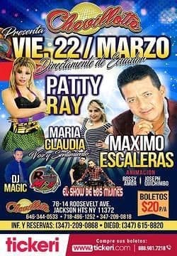 Event - Patty Ray,Maximo Escaleras en Concierto en Jackson Hts,NY - Jackson Heights, New York - March 22, 2019 | concert tickets