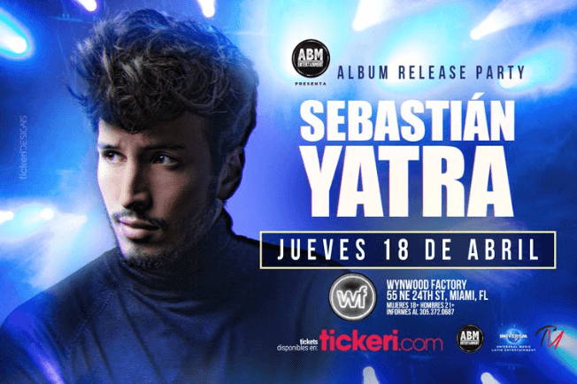Event - SEBASTIAN YATRA EN MIAMI - Miami, Florida - April 18, 2019 | concert tickets