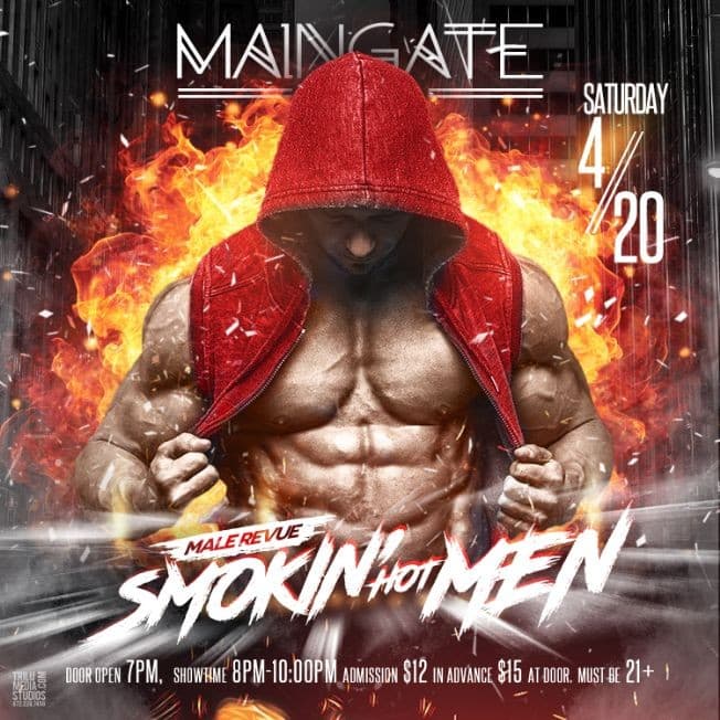 Event - Smokin' HOT MEN All MALE Revue - Allentown, Pennsylvania - April 20, 2019 | concert tickets